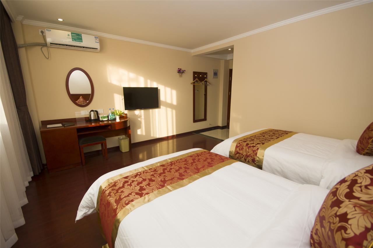 Greentree Inn Jiangsu Suzhou Suzhouleyuan Tianping College Business Hotel Exterior foto